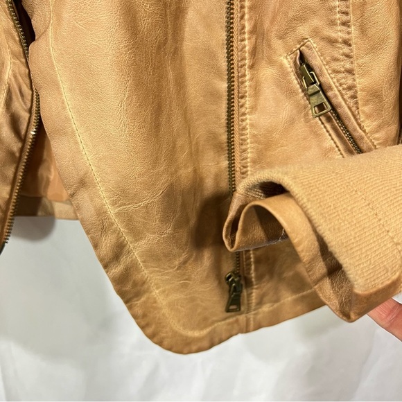 Bagatelle jacket , distressed , moto , faux leather jacket - Picture 6 of 15